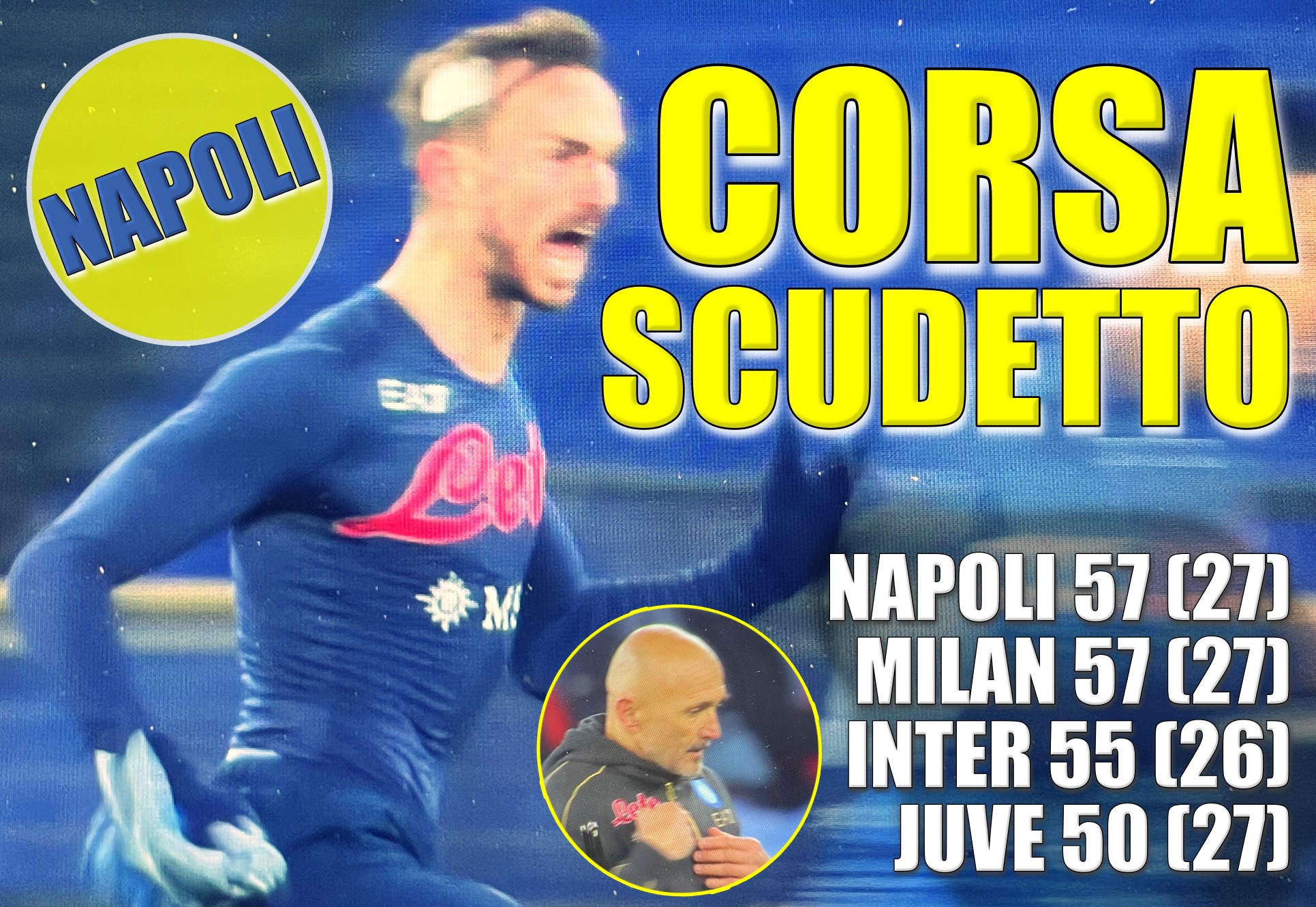 Lazio - Napoli 1-2, scudetto
