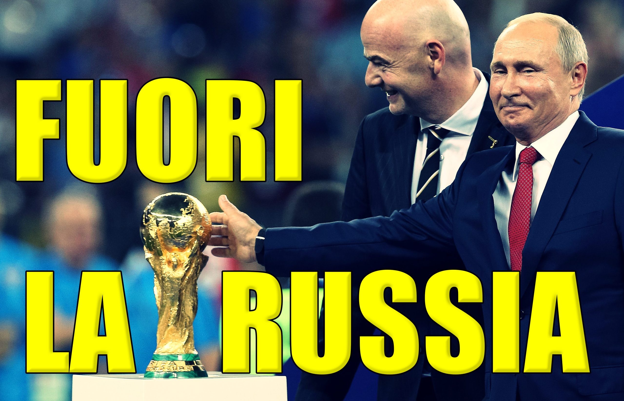 La Fifa esclude la nazionale russa dai play off mondiali