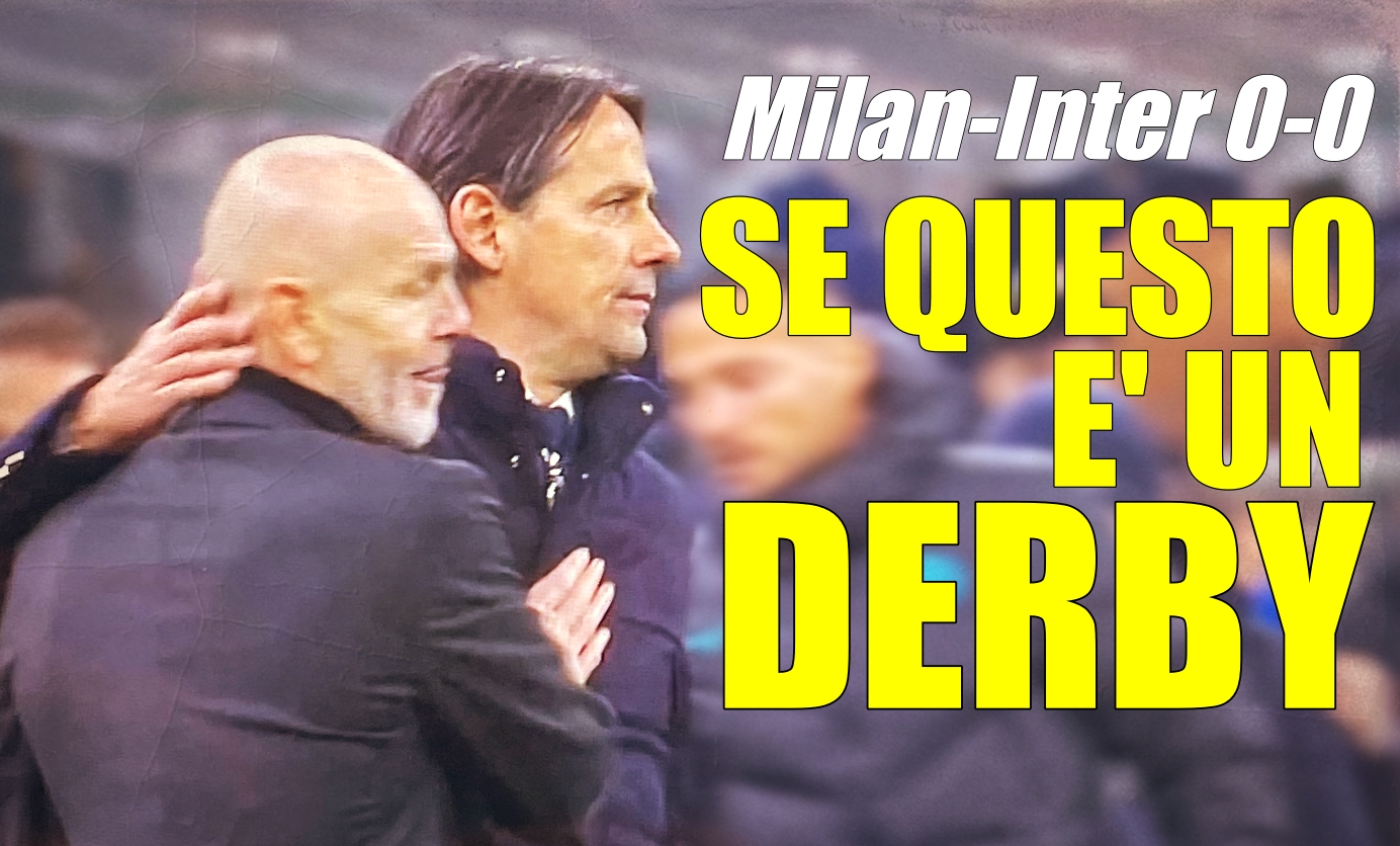 Coppa Italia, Milan-Inter 0-0
