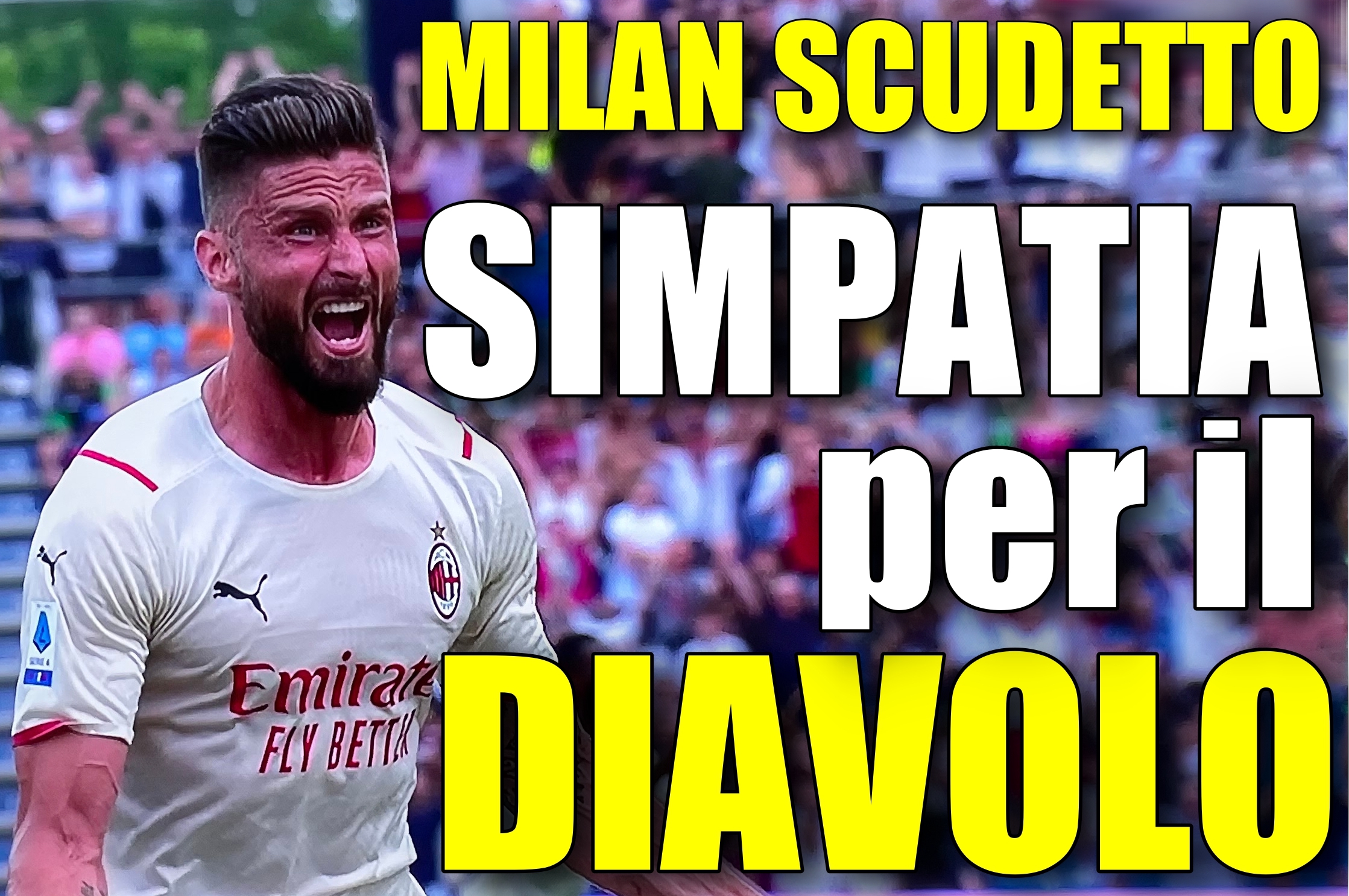 Sassuolo - Milan, Giroud in gol, scudetto al Milan