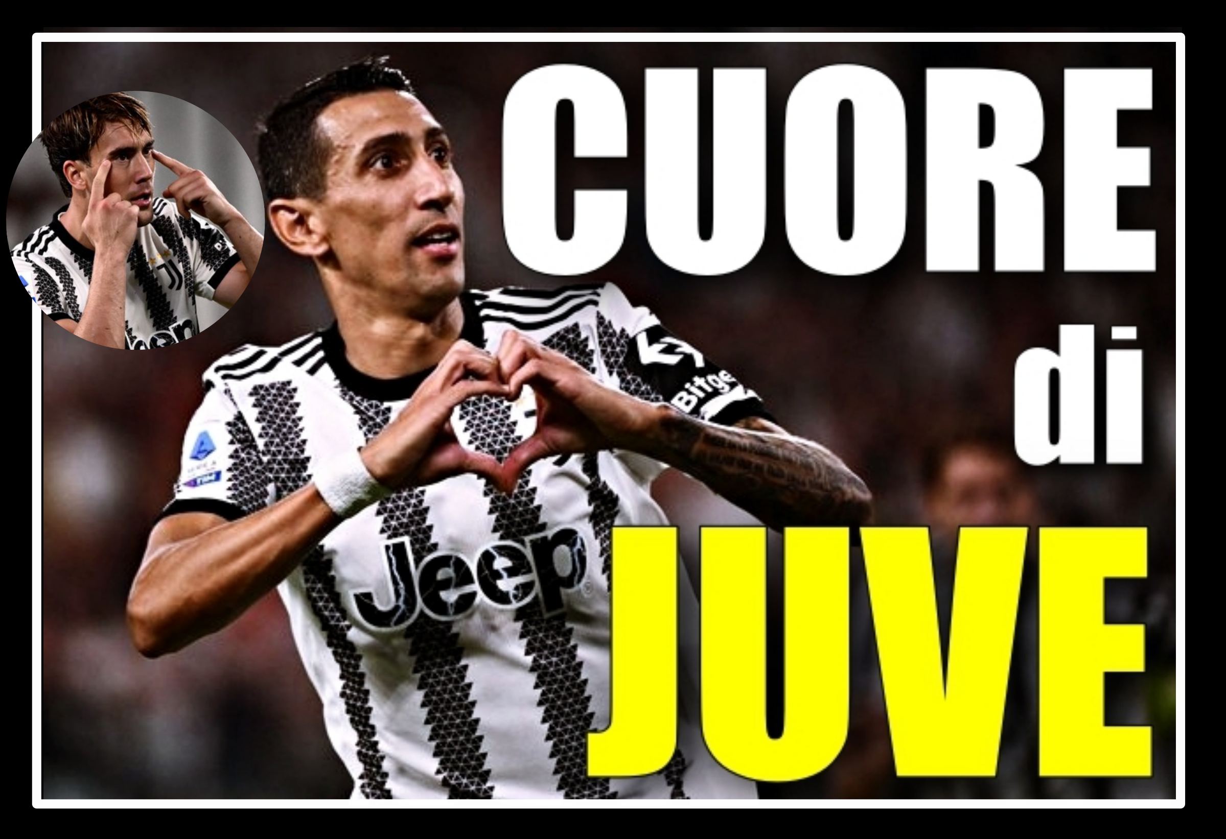 Juventus - Sassuolo 3-0, in gol Di Maria e Vlahovic