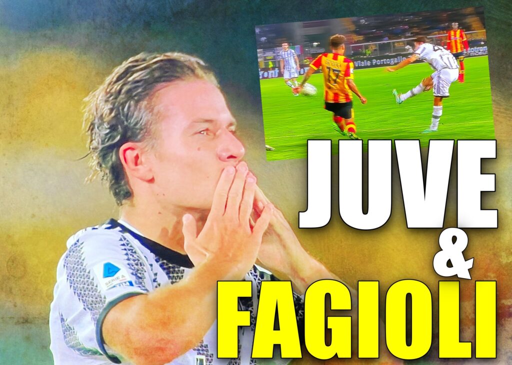 Lecce-Juventus 0-1, gol di Fagioli