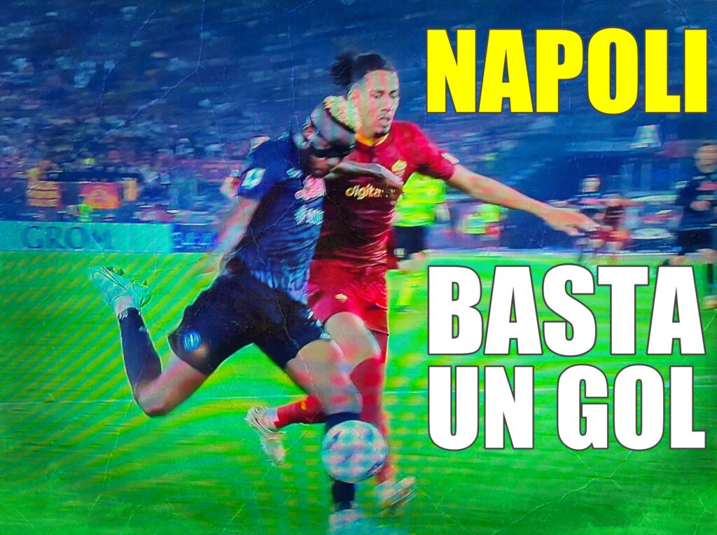 Roma-Napoli 0-1, gol di Osimhen