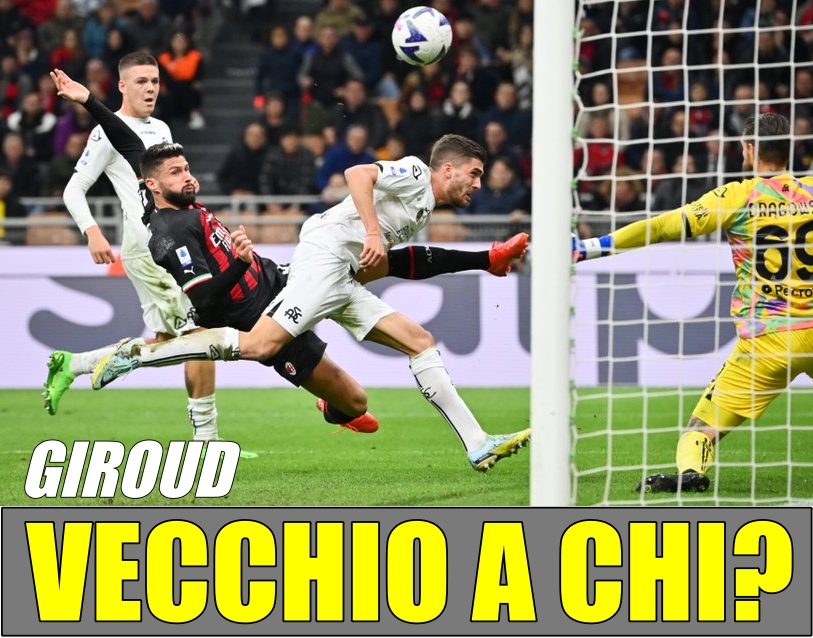 Milan-Spezia 2-1, decisivo Giroud