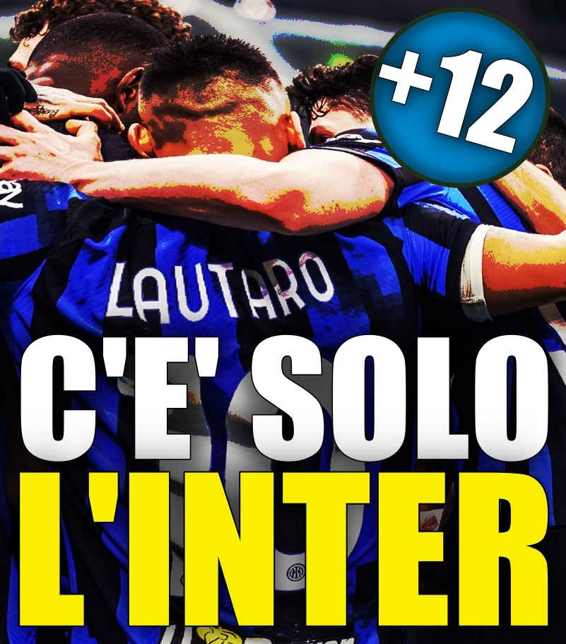 Inter - Atalanta 4-0, l'Inter verso lo scudetto. E a +12 sulla Juventus