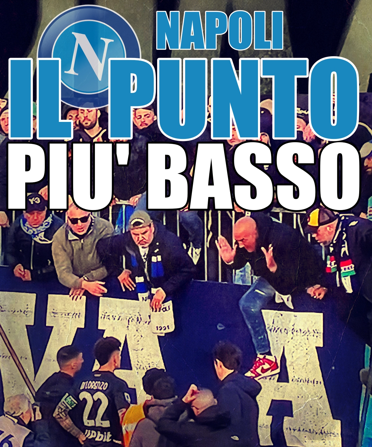 Empoli - Napoli 1-0. al termine della partita i giocatori del Napoli contestati dai tifosi
