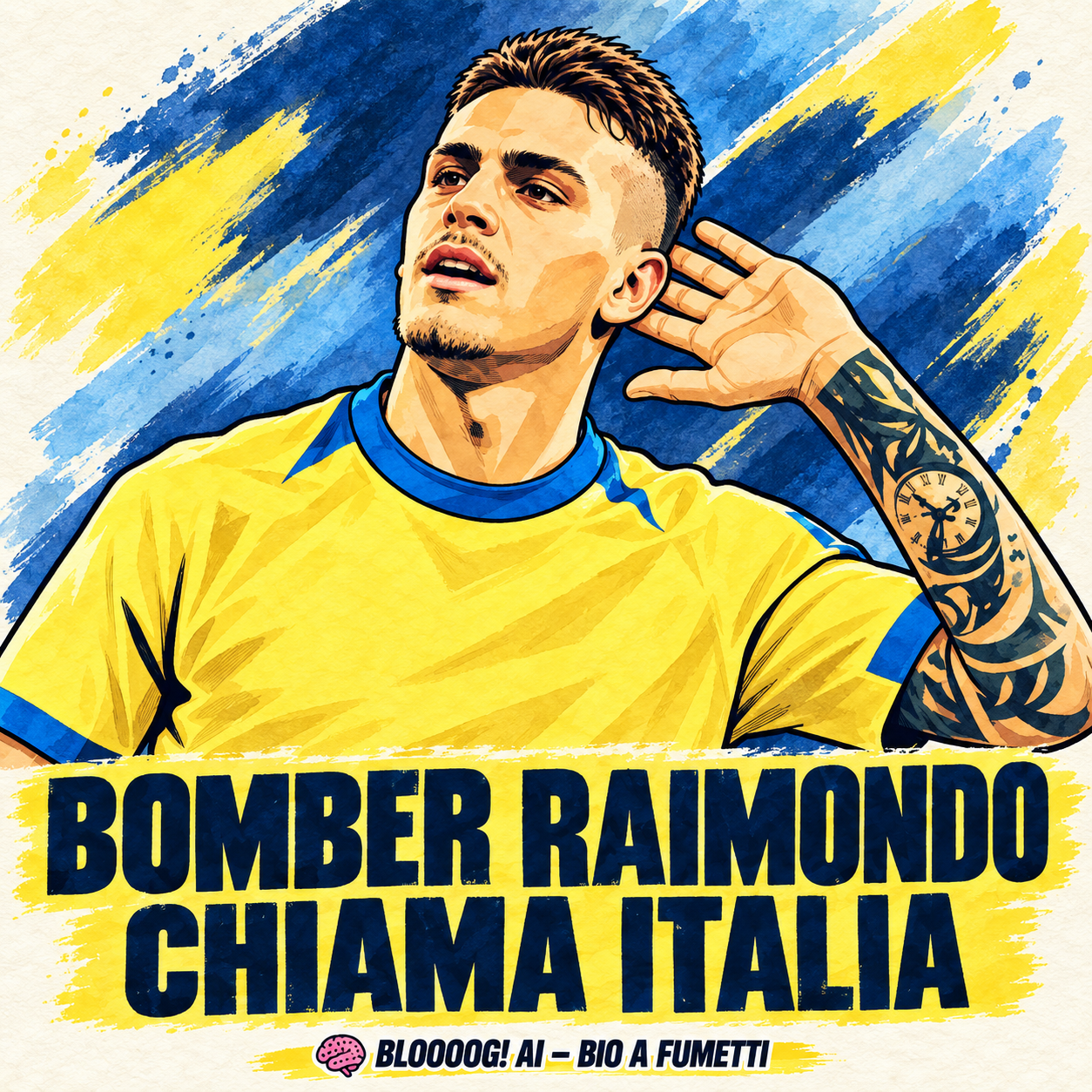 Antonio Raimondo, 22 anni attaccante del Frosinone - BLOOOOG! BIO A FUMETTI