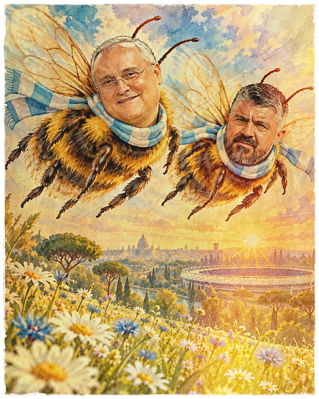 Lotito, Gattuso e il primato della Lazio in Serie A