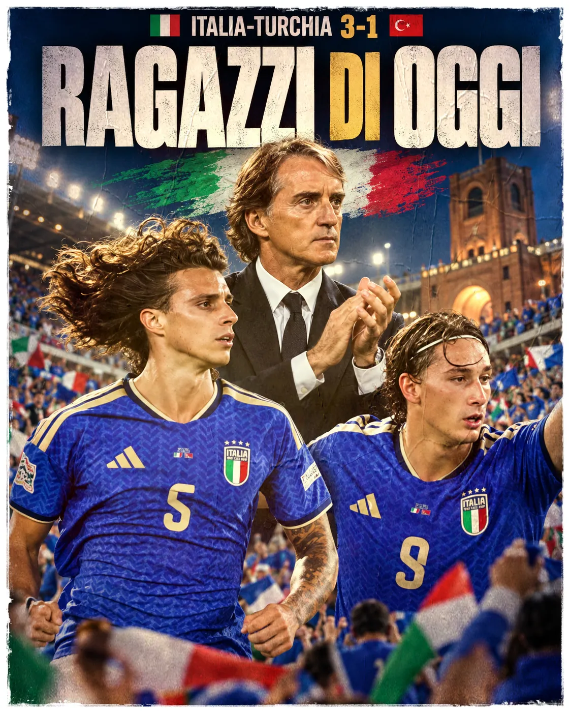 Italia-Turchia 3-1 (5 settembre 2026) BLOOOOG! AI